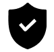 Stylized black silhouette of a shopping bag, representing retail and consumerism.